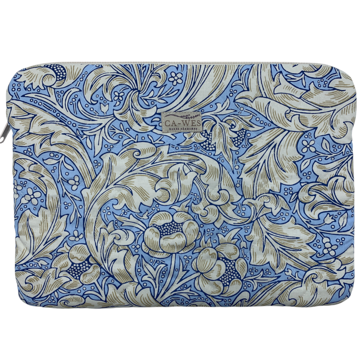 Kamille Computer Sleeve - William Morris Bacherlors Button/ Blue