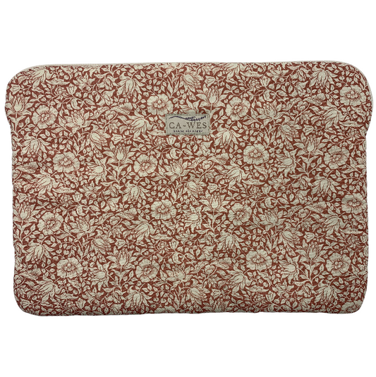 Kamille Computer Sleeve - William Morris Mallow/ Rose