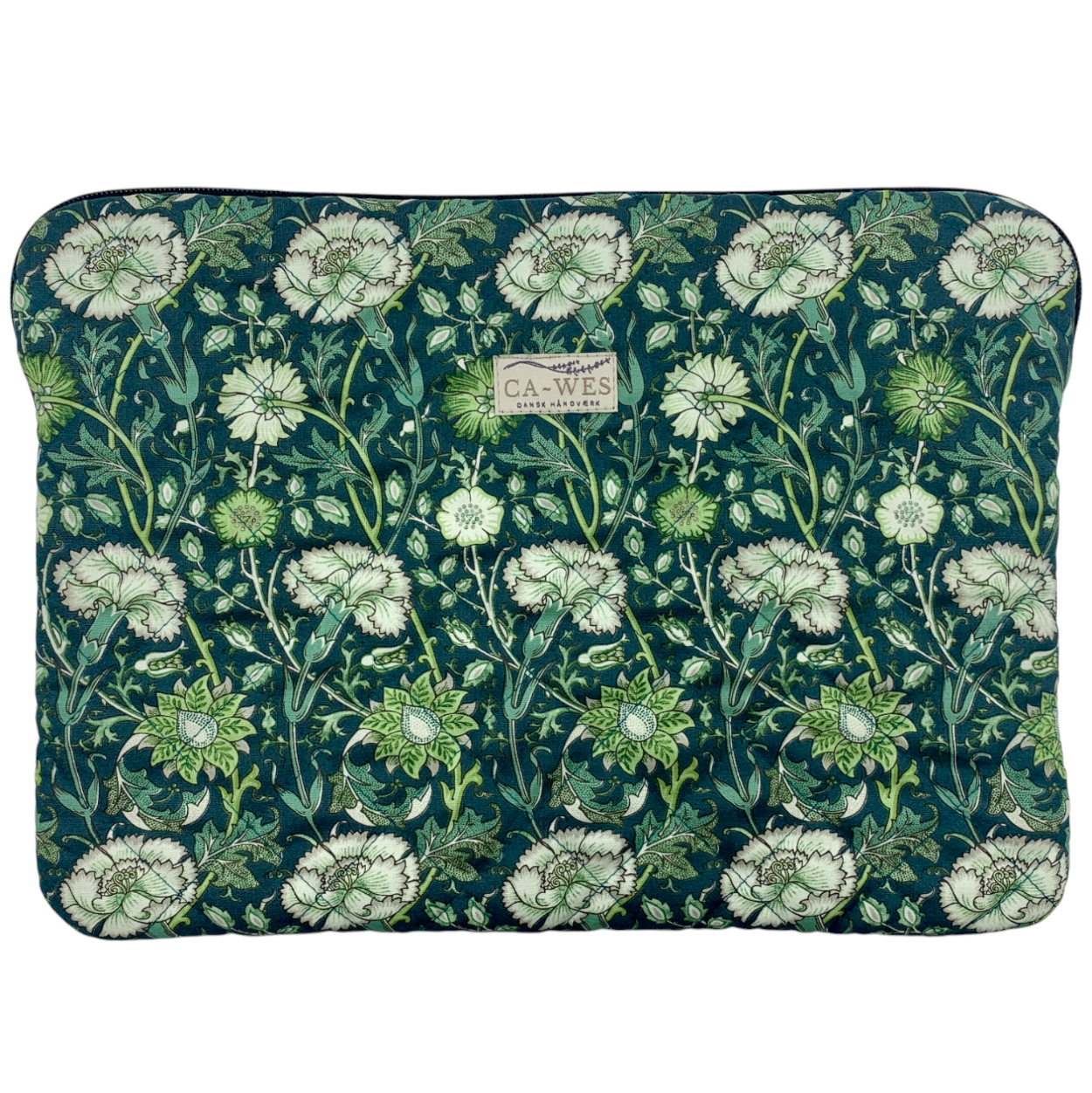 Kamille Computer Sleeve - William Morris Pink & Rose/ Marine