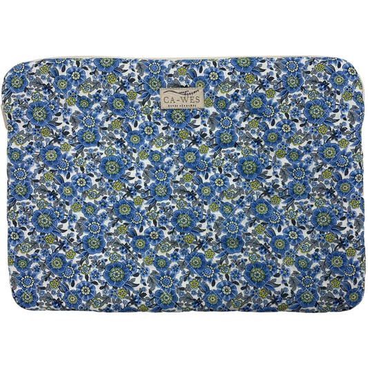 Kamille Computer Sleeve - Liberty Razai / Blue Green