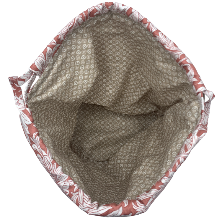 Projekttaske  Bellis - William Morris Chrysanthemum/ Terracotta