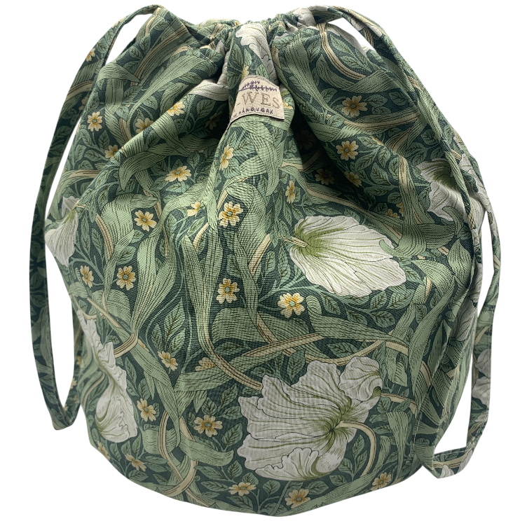Projekttaske  Bellis - William Morris Pimpernel/ Olive