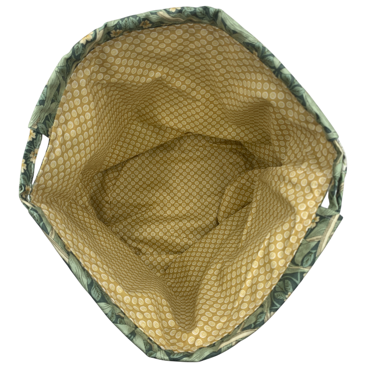 Projekttaske  Bellis - William Morris Pimpernel/ Olive