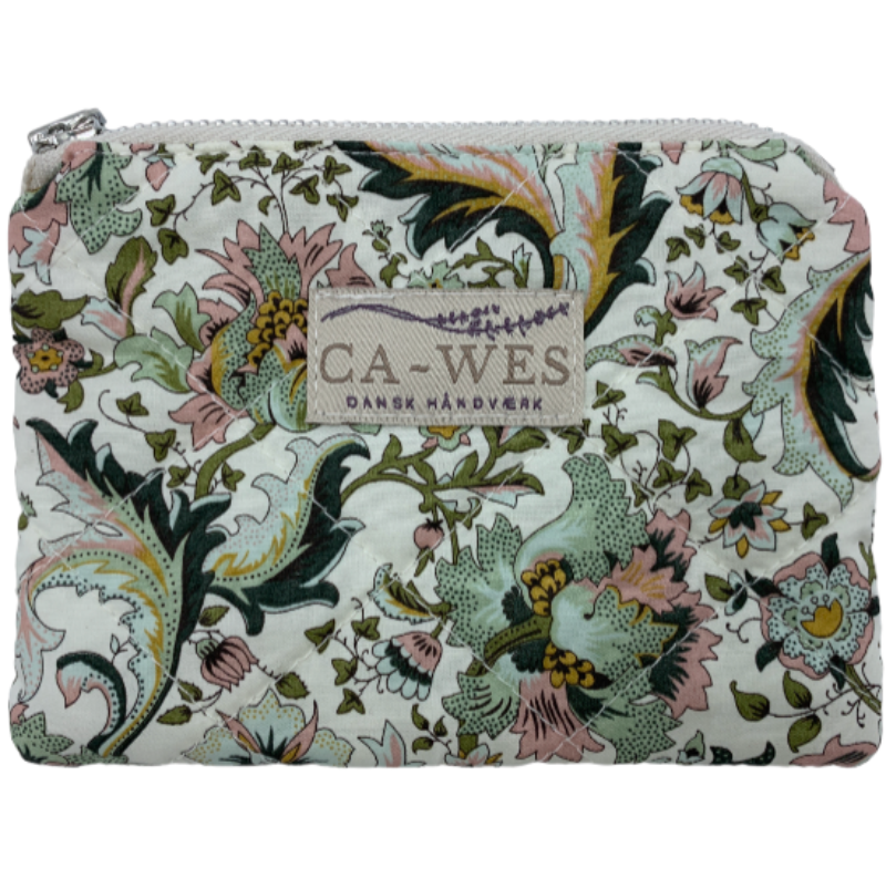 Marguerit Lille pung i Liberty-Leaves/ Mint Rose-Front