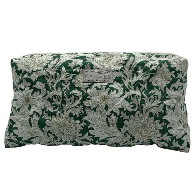 Primula Toilettaske - William Morris Chrysanthemum Toille/Forest