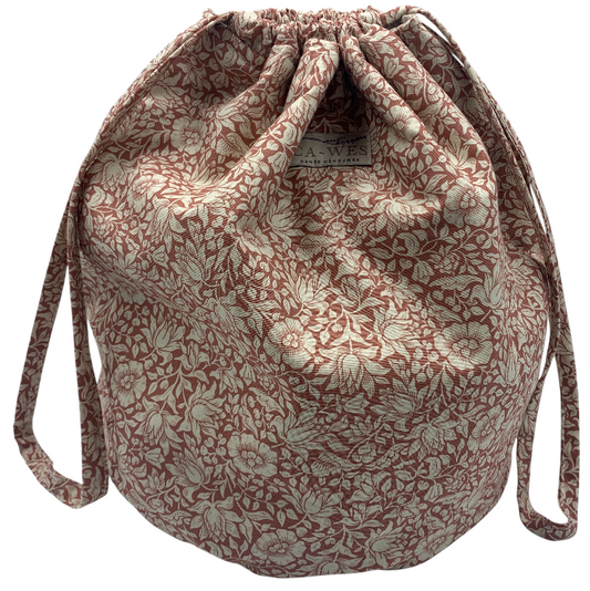 Projekttaske  Bellis - William Morris Mellow/ Rose