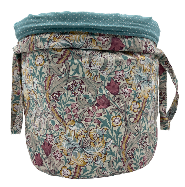 Projekttaske i William Morris/ Golden lilly