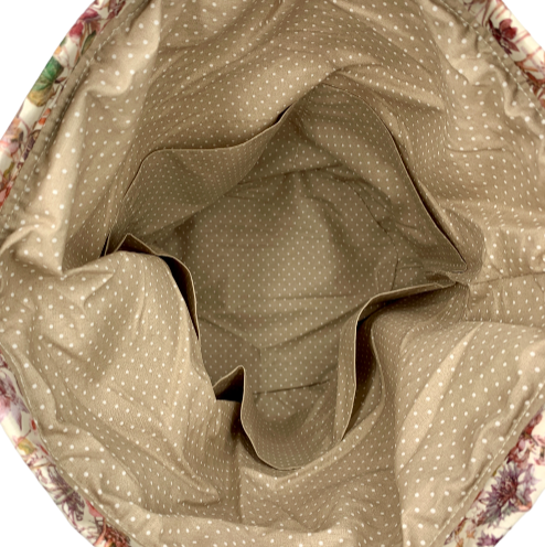 Projekttaske i Liberty Wild Flower/Pink