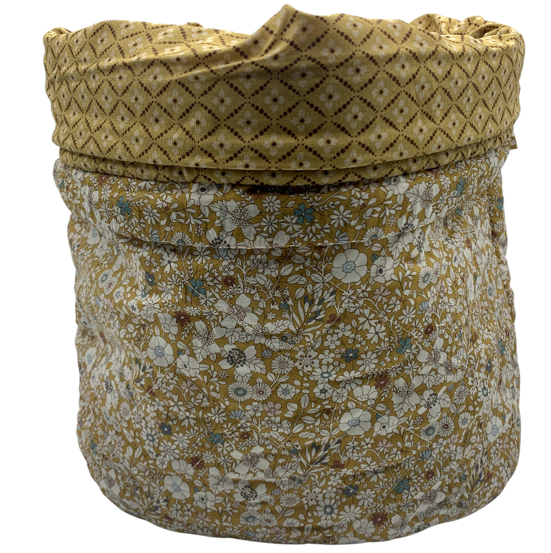 Lavendel Projekttaske - Liberty Junes Meadow/ Okker