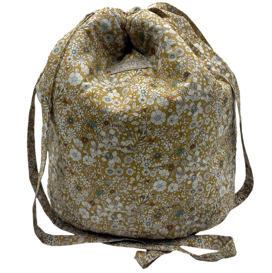 Lavendel Projekttaske - Liberty Junes Meadow/ Okker