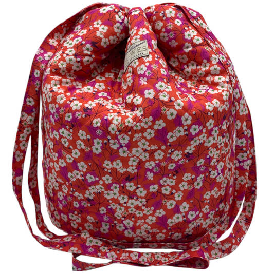 Lavendel Projekttaske - Liberty Mitsi/ Red