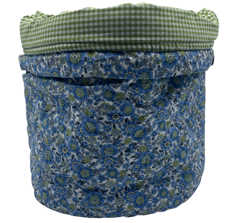 Lavendel Projekttaske - Liberty Razai / Blue Green