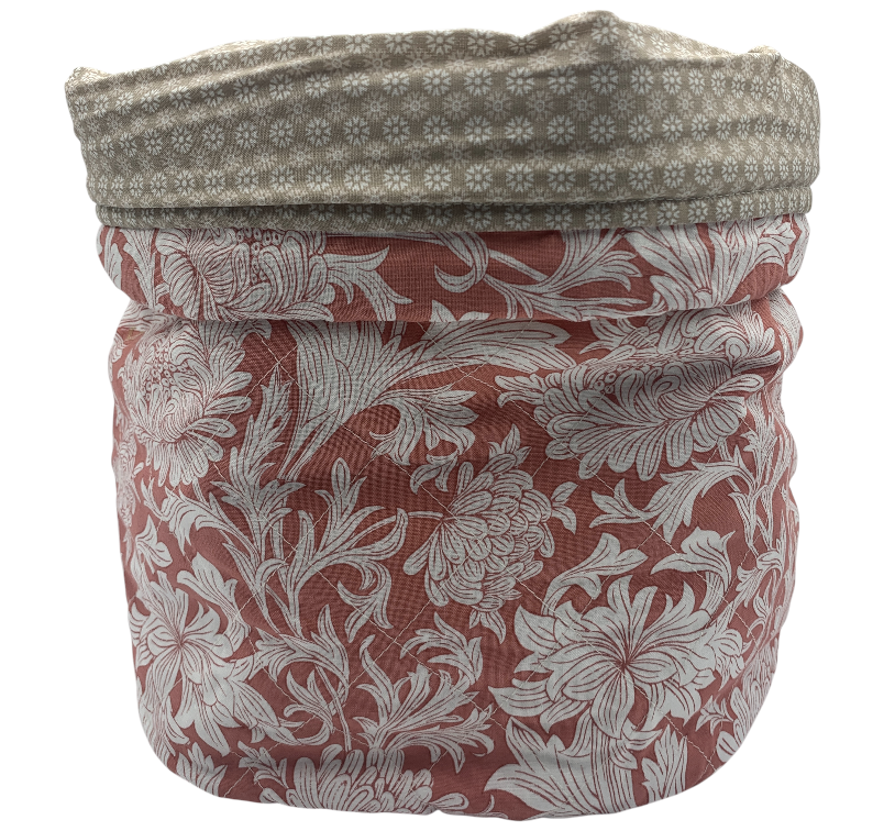 Lavendel Projekttaske - William Morris Chrysanthemum/ Terracotta