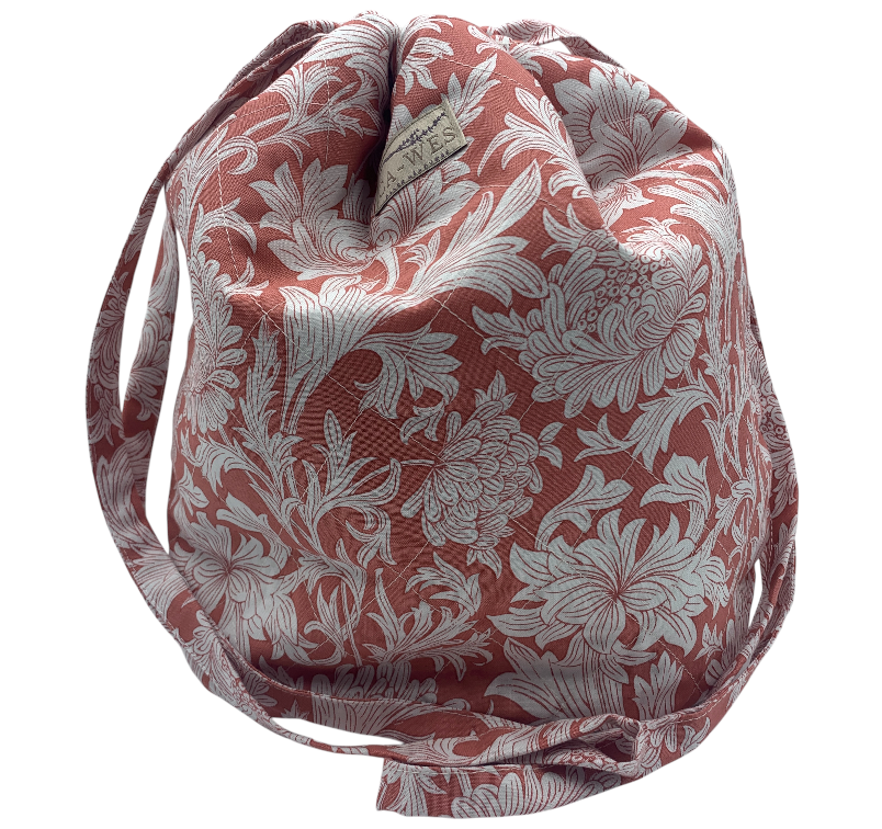 Lavendel Projekttaske - William Morris Chrysanthemum/ Terracotta