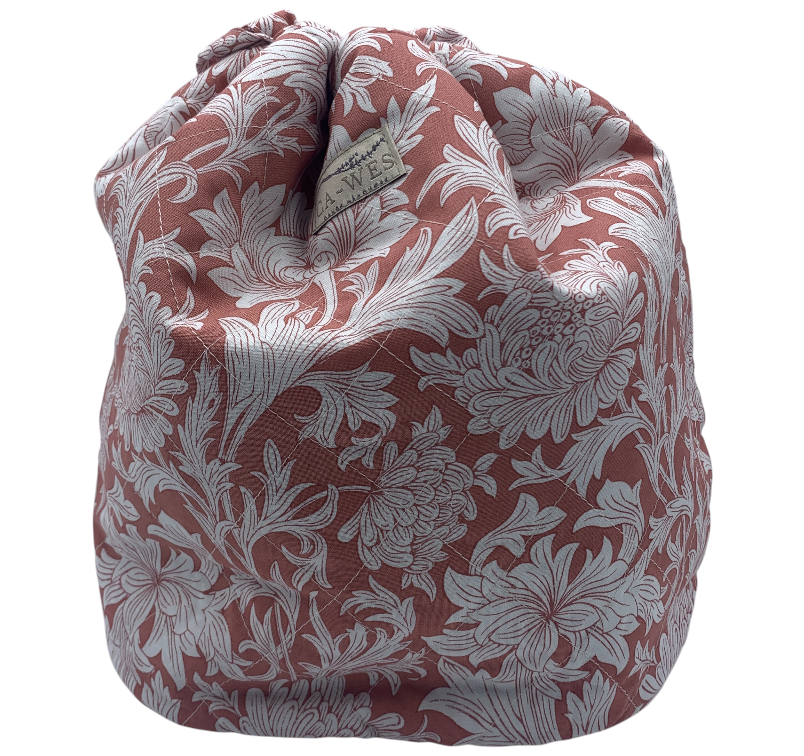 Lavendel Projekttaske - William Morris Chrysanthemum/ Terracotta