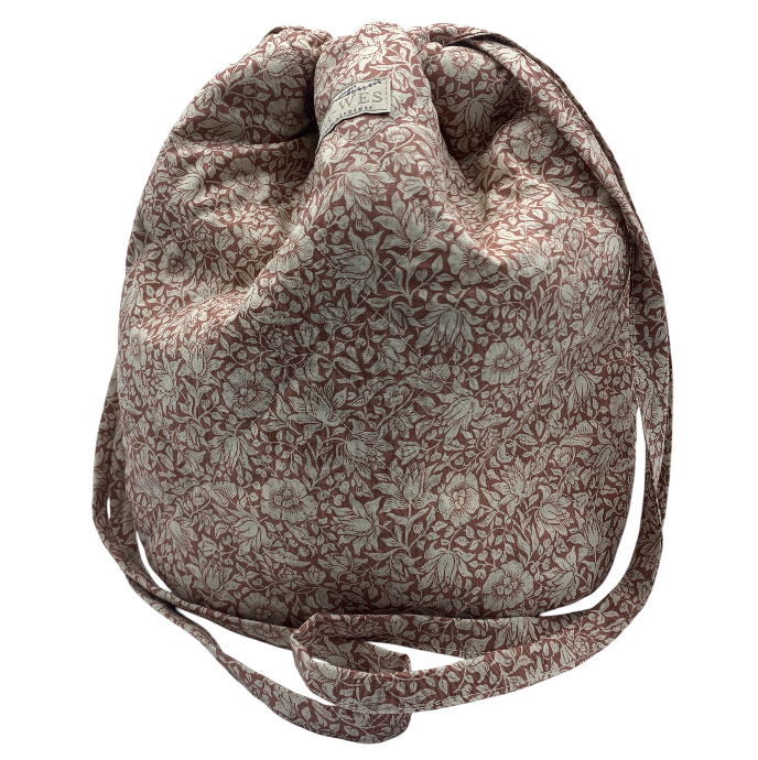 Lavendel Projekttaske - William Morris Mallow/ Rose