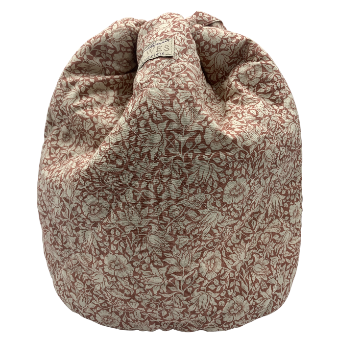 Lavendel Projekttaske - William Morris Mallow/ Rose