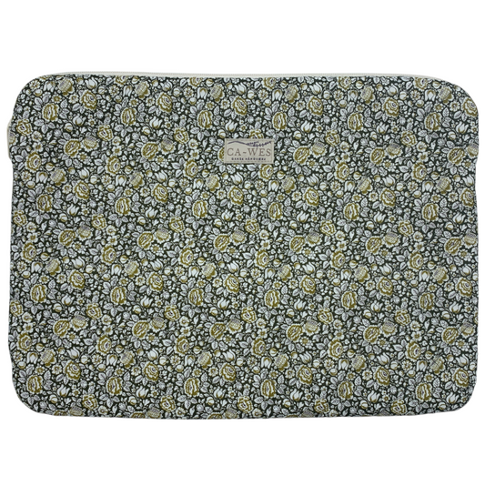 Rose Computer Sleeve - Liberty Dinah/ Olive