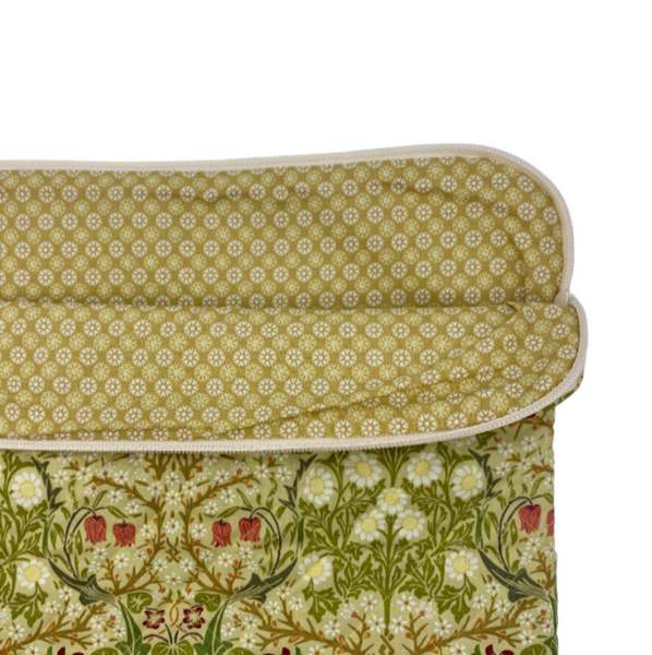Rose sleeve i William Morris Blackthorn/ Gold Foer