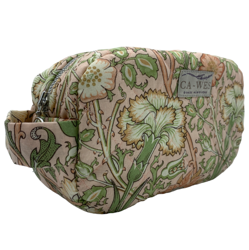 Flora Makeup taske - William Morris Pink & Rose/ Blush