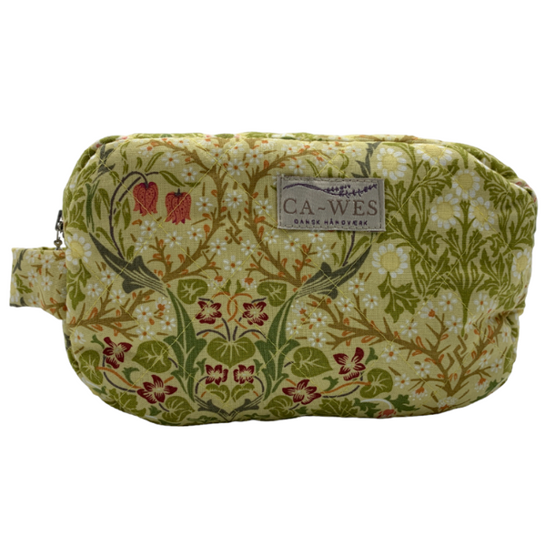 Flora Makeup taske - William Morris Blackthorn/ Gold