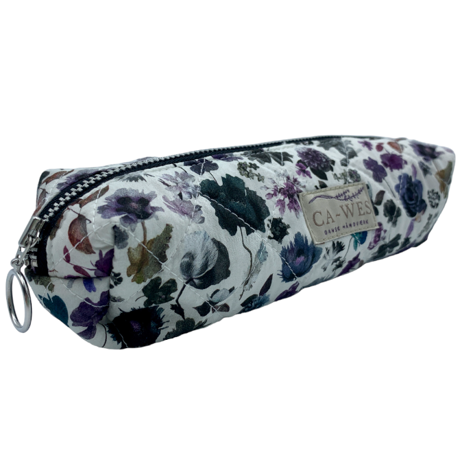 Valmue i Liberty Floral Edit/Grey skrå