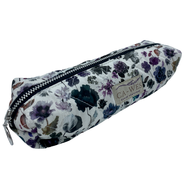 Valmue i Liberty Floral Edit/Grey Skråmellem
