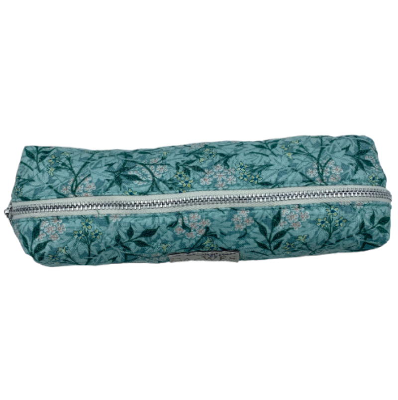 Valmue Penalhus i William Morris Jasmin Blossom/ Aqua Top