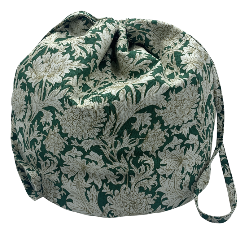 Projekttaske  Bellis - William Morris Chrysanthemum Toille/ Forest